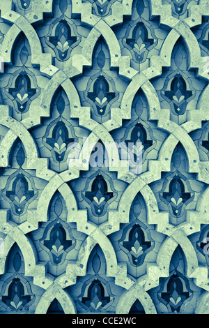 Il Marocco, Casablanca, la Moschea di Hassan II Foto Stock