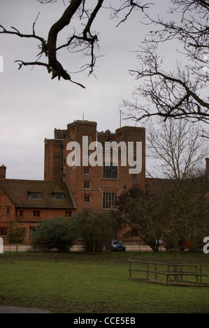 Tudor Manor House, Layer Marney Tower, Tiptree, Essex, Inghilterra Foto Stock