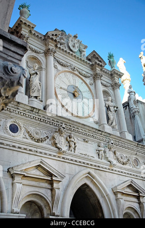 Vista del Palazzo Ducale Foto Stock