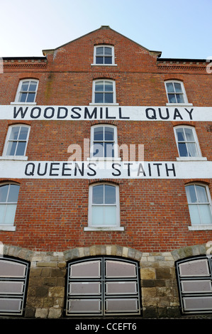 Woodsmill quay Queens Staith appartamenti alloggi york England Regno Unito Foto Stock