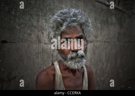 Intoccabile e disabilitato Bombay., angoscia. Foto Stock