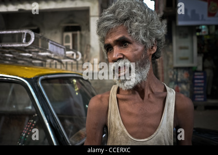 Intoccabile e disabilitato Bombay., la tristezza. Foto Stock