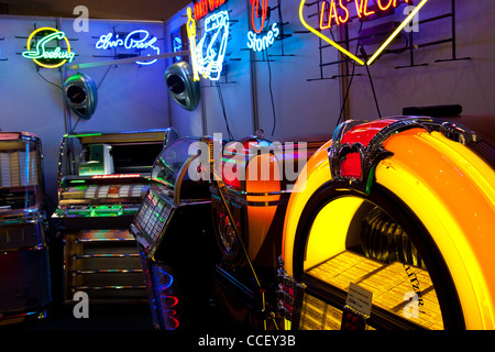 Jukebox in vendita Foto Stock