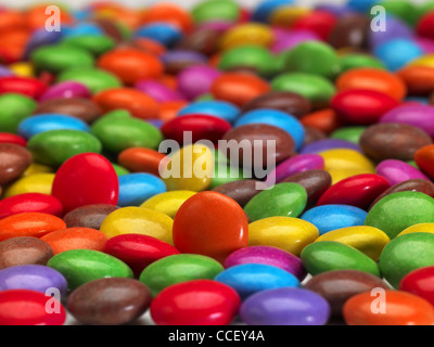 Dolci di Smarties Foto Stock