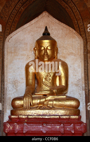 Immagine del buddha, Dhammayangyi tempio Foto Stock