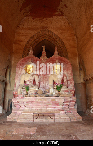 Immagine del buddha, Dhammayangyi tempio Foto Stock