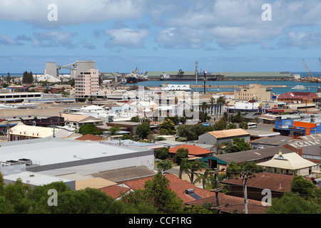 La città portuale di Geraldton in Australia Occidentale, Australia. Foto Stock