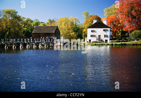 Philipsburg Manor Farm Museum, Sleepy Hollow, NY Foto Stock