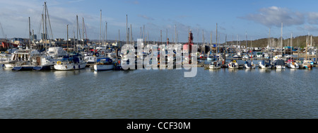 Hoo Marina in Kent Foto Stock