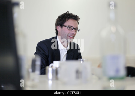 Tom Pellereau, vincitore dell'Apprendista 2011 Foto Stock