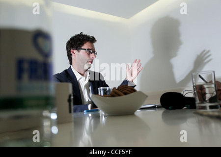 Tom Pellereau, vincitore dell'Apprendista 2011 Foto Stock