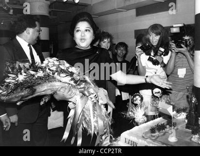 Nov. 15, 2004 - New York New York, Stati Uniti - IMELDA MARCOS. / 07/01/1990(Immagine di credito: Â© Bruce Cotler/Globe foto/ZUMAPRESS.com) Foto Stock