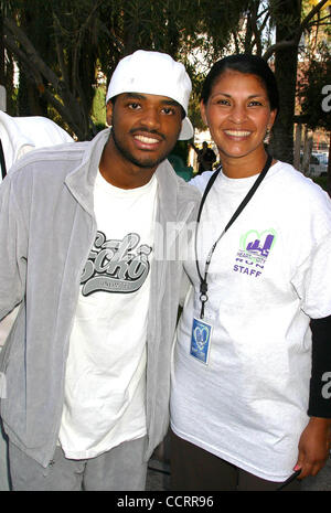 Ottobre 12, 2003 - Hollywood, California, Stati Uniti - Mi8053CHW.7TH Annuale cuore di Hollywood RUN/A PIEDI .Downtown Los Angeles, CA .10/12/2003 . / 2003.LARENZ TATE(Immagine di credito: Â© Clinton Wallace/Globe foto/ZUMAPRESS.com) Foto Stock