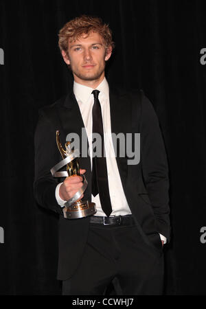 Mar 18, 2010 - Las Vegas, Nevada, Stati Uniti d'America - Alex Pettyfer alla finale di Showest Nite Talent Awards tenutosi presso l'Hotel Parigi a Las Vegas NV. (Credito Immagine: © Lisa O'Connor/ZUMA Press) Foto Stock