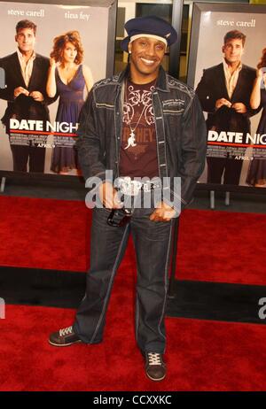 Apr 06, 2010 - New York New York, Stati Uniti d'America - KANGOL KID assiste il New York premiere di 'Date Notte" tenutasi presso il Teatro Ziegfeld. (Credito Immagine: Â© Nancy Kaszerman/ZUMA Press) Foto Stock