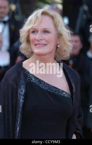 L'attrice Glenn Close assiste il 'Tamara Drewe' Premiere detenute presso il Palais des Festivals. Foto Stock