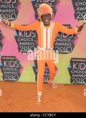 Mar 27, 2010 - Los Angeles, California, Stati Uniti d'America - DJ LANCE ROCK AL 2010 Nickelodeon's Kids Choice Awards tenutosi presso la UCLA Pauley Pavilion, Westwood ca. (Credito Immagine: Â© Paul Fenton/ZUMA Press) Foto Stock