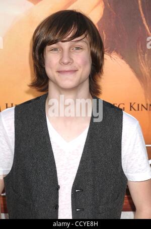 Mar 25, 2010 - Los Angeles, California, Stati Uniti d'America - Attore LOGAN MILLER a "L'ultimo brano' Los Angeles Premiere detenute al ArcLight Hollywood. (Credito Immagine: Â© Paul Fenton/ZUMA Press) Foto Stock