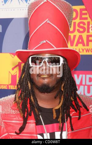 Sett. 7, 2008 - Hollywood, California, Stati Uniti - Ho13678CHW.""2008 MTV Video Music Awards''.Paramount Studios di Hollywood, CA .09/07/08.T-Pain (credito Immagine: Â© Clinton Wallace/Globe foto/ZUMAPRESS.com) Foto Stock