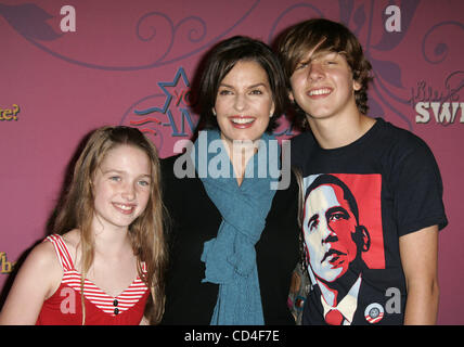 Oct 05, 2008 - Anaheim, California, Stati Uniti d'America - attrice SELA WARD al Miley Cyrus dolce 16 Festa di Compleanno tenutasi a Disneyland in Anaheim. (Credito Immagine: © Lisa O'Connor/ZUMA Press) Foto Stock