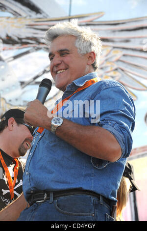 Oct 26, 2008-Pomona, California, Stati Uniti d'America- comico jay leno in Love Ride 25 tenuto presso il Pomona Fairplex. (Credito Immagine: cr Scott Mitchell/ZUMA premere Foto Stock