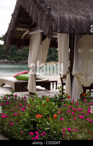 Apr 24, 2008 - Papagaio Island, Santa Catarina, Brasile - Ilha do Papagaio, "Parrot Island' Eco Resort in Santa Catarina, Brasile. (Credito Immagine: © Kayte Deioma/ZUMA Press) Foto Stock