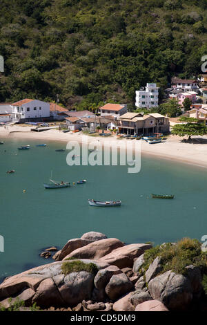 Apr 24, 2008 - Governador Celso Ramos, Santa Catarina, Brasile - Ponta dos Ganchos Eco Resort, un Relais & Chateau proprietà in Governador Celso Ramos, Santa Catarina, Brasile (credito Immagine: © Kayte Deioma/ZUMA Press) Foto Stock