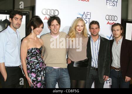 Oct 30, 2008 - Los Angeles, California, Stati Uniti d'America - Cast: DEADGIRL: Direttore GADI HAREL, attrice ELSA ZYLBERSTEIN, Direttore MARCEL SARMIENTO, attrice CANDICE ACCOLA, attore ANDREW DIPALMA e attore NOAH SEGAN presso il il 2008 AFI Fest apertura notturna Premiere 'Doubt" tenutasi presso la Arclight Hollywood. (Credito mi Foto Stock