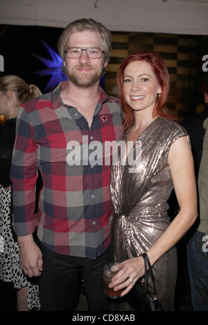 Giugno 11, 2010 - Hollywood, California, Stati Uniti - Attore TODD LOWE E attrice CARRIE PRESTON durante l'HBO True Blood Premiere Party presso la Sala H. (Credito Immagine: © Mark Samala/ZUMApress.com) Foto Stock
