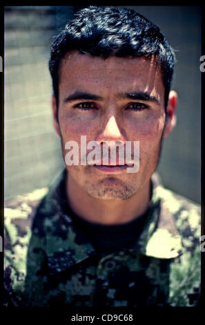 Jul 01, 2010 - Paktika, Afghanistan - esercito nazionale afghano Soldier 1. (Credito Immagine: © Bill Putnam/ZUMAPRESS.com) Foto Stock