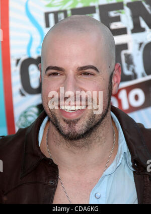 Agosto 08, 2010 - CITTÀ UNIVERSALE, California, Stati Uniti - 8 Agosto 2010 - CITTÀ UNIVERSALE, California, Stati Uniti d'America - Chris Daughtry arrivando a Teen Choice Awards 2010 tenutasi presso l'Anfiteatro Gibson. (Credito Immagine: © Lisa O'Connor/ZUMApress.com) Foto Stock