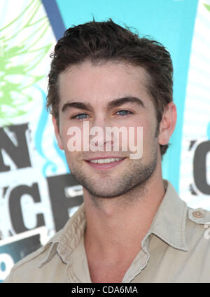 Agosto 08, 2010 - CITTÀ UNIVERSALE, California, Stati Uniti - 8 Agosto 2010 - CITTÀ UNIVERSALE, California, Stati Uniti d'America - Attore Chace Crawford arrivando a Teen Choice Awards 2010 tenutasi presso l'Anfiteatro Gibson. (Credito Immagine: © Lisa O'Connor/ZUMApress.com) Foto Stock