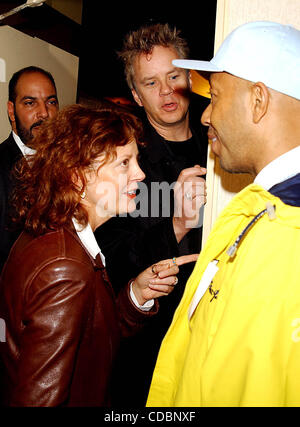 SUSAN SARANDON, TIM ROBBINS E RUSSELL SIMMONS.K30508AR.''HIP HOP SUMMIT ACTION NETWORK''.LE MADRI PER IL NEW YORK scomparso annunciare oggi, .'' il conto alla rovescia per equità" Giugno 4, 2003 termine per l abrogazione della Rockefeller le leggi sulla droga. .Tenutosi PRESSO IL GRAND HYATT HOTEL DI NEW YORK New York.5/8/2003. / Foto Stock