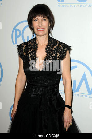 22 gennaio 2011 - Los Angeles, California, Stati Uniti - Gale Anne Hurd frequentando il ventiduesimo produttori annuale Guild Awards tenutosi presso il Beverly Hilton Hotel di Beverly Hills, la California il 1/22/11. 2011.K67415lungo.(Immagine di credito: Â© D. lunga/Globe foto/ZUMAPRESS.com) Foto Stock