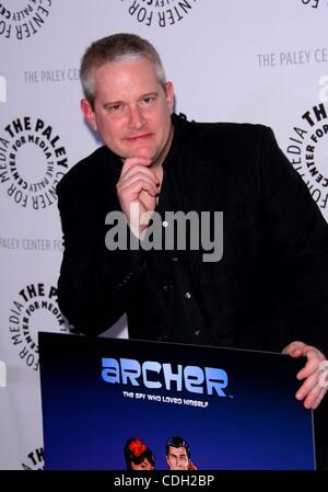 Il 25 gennaio, 2011 - Los Angeles, California, Stati Uniti - Adam Reed. .La premiere di FX è ''Archer'' stagione due Premiere detenute presso il Paley Centre for Media, Beverly Hills, CA. 25 Gennaio - 2011. K67437TL.(Immagine di credito: Â© TLeopold/Globe foto/ZUMAPRESS.com) Foto Stock