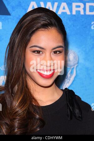 Febbraio 12, 2011 - Los Angeles, California, Stati Uniti - Ashley Argota.Il quarantaduesimo NAACP Image Awards Luncheon tenutasi presso l'Hotel Beverly Hills, Los Angeles, CA. Febbraio 12 - 2011. K67580TL(Immagine di credito: Â© TLeopold/Globe foto/ZUMAPRESS.com) Foto Stock