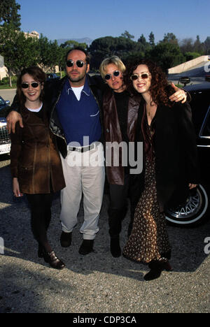 Luglio 20, 2011 - Hollywood, California, Stati Uniti - Data esatta unknown.CLEA LEWIS, JEREMY PIVEN, ELLEN DEGENERES, & JOELY FISHER.ABC 1996 Press Tour. 1996(Credit Immagine: © Fitzroy Barrett/Globe foto/ZUMAPRESS.com) Foto Stock