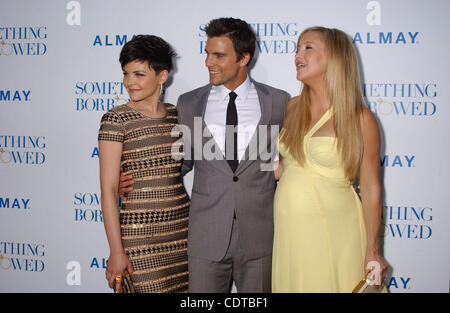 3 maggio 2011 - Hollywood, California, Stati Uniti - KATE HUDSON, Ginnifer Goodwin & COLIN EGGLESFIELD assistere alla prima dell'"qualcosa in prestito'' al teatro cinese di Hollywood,Ca maggio su 3,2011.(Immagine di credito: Â© Phil Roach/Globe foto/ZUMAPRESS.com) Foto Stock