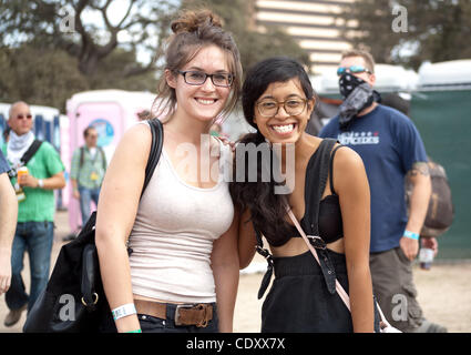 I partecipanti di divertimento divertimento fest di Austin, TX Foto Stock