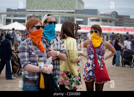 I partecipanti di divertimento divertimento fest di Austin, TX Foto Stock