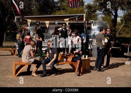 I partecipanti di divertimento divertimento fest di Austin, TX Foto Stock