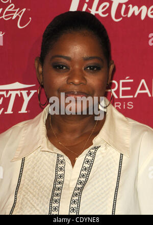 Sett. 22, 2011 - Los Angeles, California, Stati Uniti - Octavia Spencer frequentando la terza varietà annuale del potere delle donne un pranzo presso il Beverly Wilshire Four Seasons Hotel di Beverly Hills, la California il 9/23/11. 2011(Immagine di credito: Â© D. lunga/Globe foto/ZUMAPRESS.com) Foto Stock