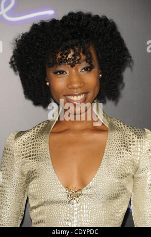 Ottobre 3, 2011 - Los Angeles, California, Stati Uniti - Enisha Brewster frequentando il Los Angeles Premiere di 'Footloose'' tenuto presso il Regency Village Theatre di Westwood, la California il 10/03/11. 2011(Immagine di credito: Â© D. lunga/Globe foto/ZUMAPRESS.com) Foto Stock