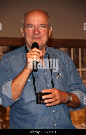 Peter Lindbergh Vernissage Peter Lindbergh a C/O galleria di Berlino a Postfuhramt Berlino, Germania - 24.09.10 Foto Stock