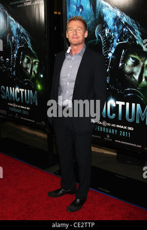 Richard Roxburgh Los Angeles premiere di 'Sanctum' a Grauman's Chinese Theater - Gli arrivi di Los Angeles, California - 31.01.11 Foto Stock