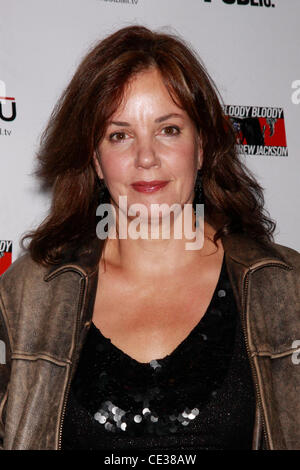 Margaret Colin apertura notturna del musical di Broadway produzione di "Bloody Bloody Andrew Jackson" a Bernard B. Jacobs Theatre - Arrivi. La città di New York, Stati Uniti d'America - 13.10.10 Foto Stock