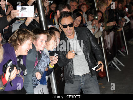 Bruce Springsteen UK screening di 'la promessa: la realizzazione delle tenebre sul bordo della città' - al BFI Southbank di Londra - Inghilterra - 29.10.10 Foto Stock