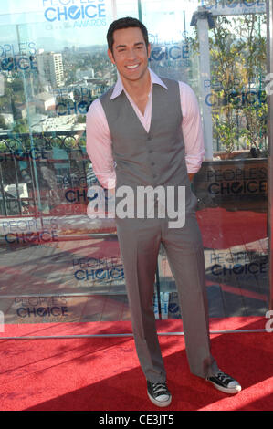 Zachary Levi 2011 People's Choice Awards candidature annuncio, svoltasi presso il London Hotel Los Angeles, California - 09.11.10 Foto Stock