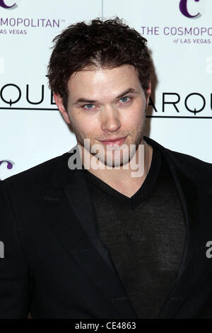 Kellan Lutz Grand Opening del Marquee Nightclub al Cosmopolitan di Las Vegas - arrivi a Las Vegas, Nevada - 30.12.10 Foto Stock