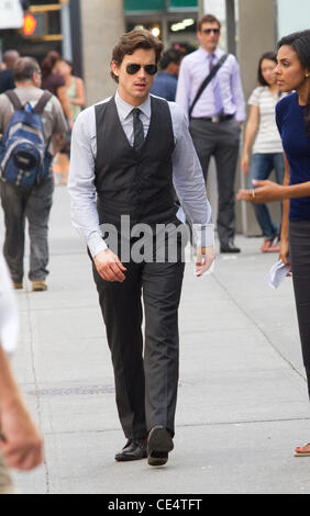 Matthew Bomer è sulla posizione di scatto la terza stagione della rete usa la serie televisiva "colletti bianchi". La città di New York, Stati Uniti d'America - 17.08.10 Foto Stock